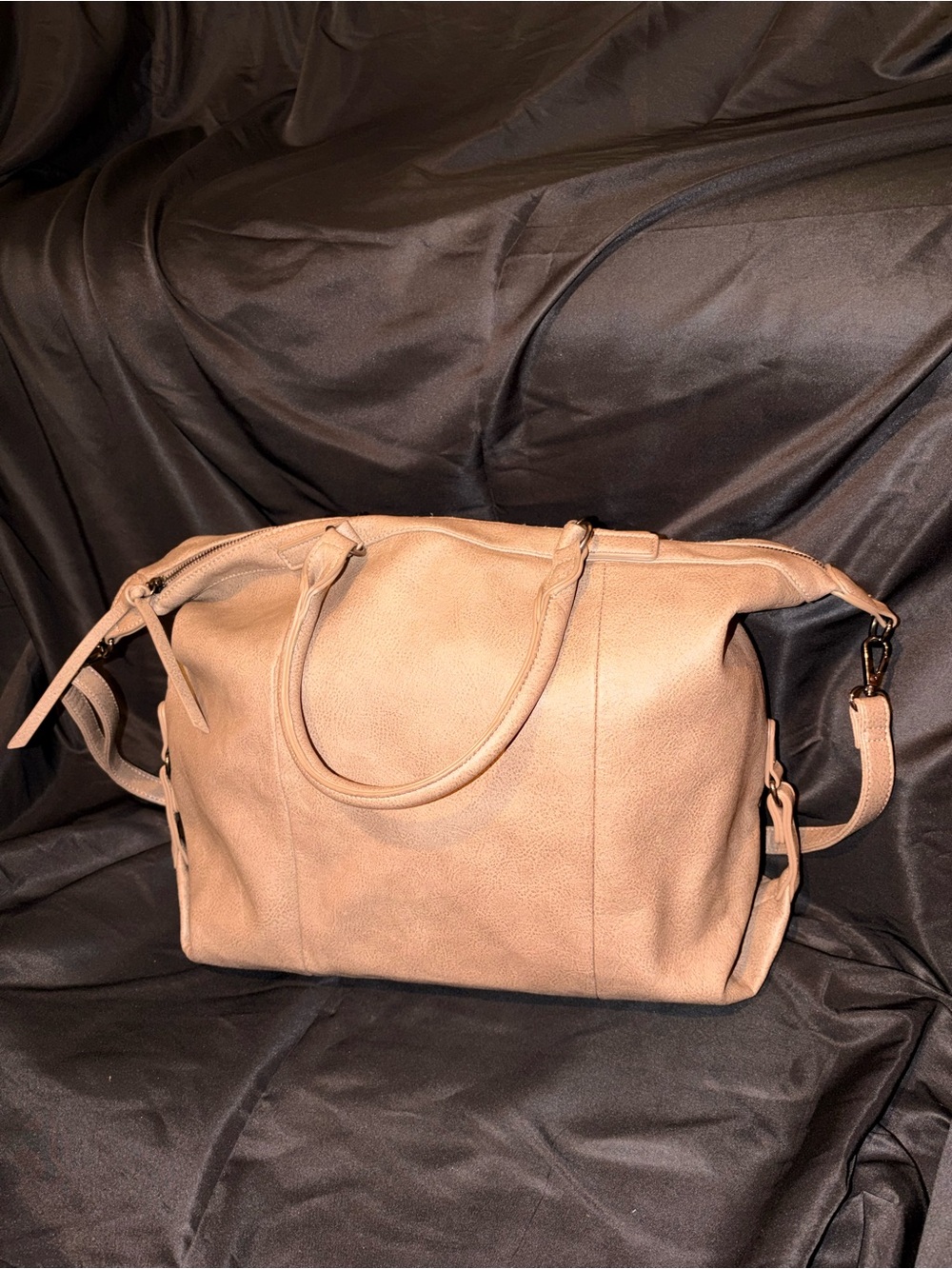 Jen&Co Rustic Dual Handle Tote - Picture 4 of 7